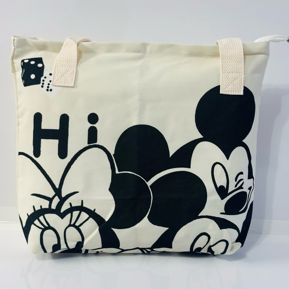 Disney / Mickey Mouse Black and White Tote Bag